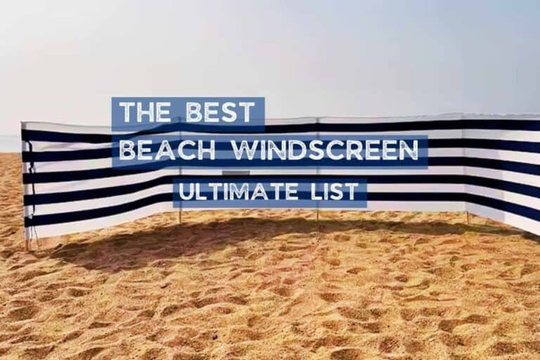 The Best Beach Windscreen and Wind Blocker - Cover