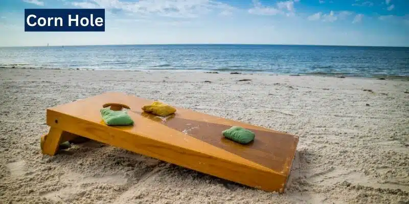 Play CornHole at The Beach