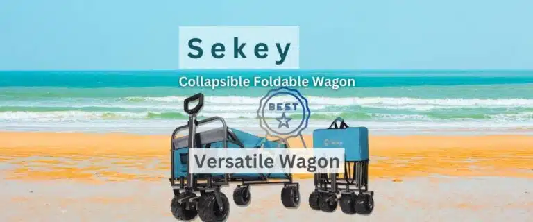 Sekey Collapsible Foldable Wagon – Best Versatile Wagon for Beach and More!