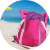 Beach Backpack Bag  logo
