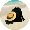 Beach Backpack Icon