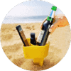 Beach Cup Holder - Bottle Holder - icon