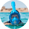  Full Face Snorkel Mask Icon