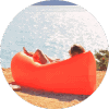 beach inflatable lounger - Icon